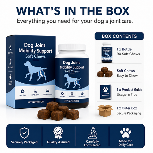 Dog Joint Mobility Support Soft Chews | Daily Hip & Joint Care Supplement